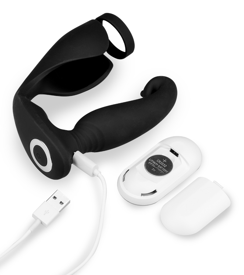 Stimulateur de prostate 2-en-1 Raptor