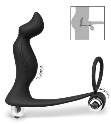 Stimulateur de prostate avec anneau vibrant Sprint