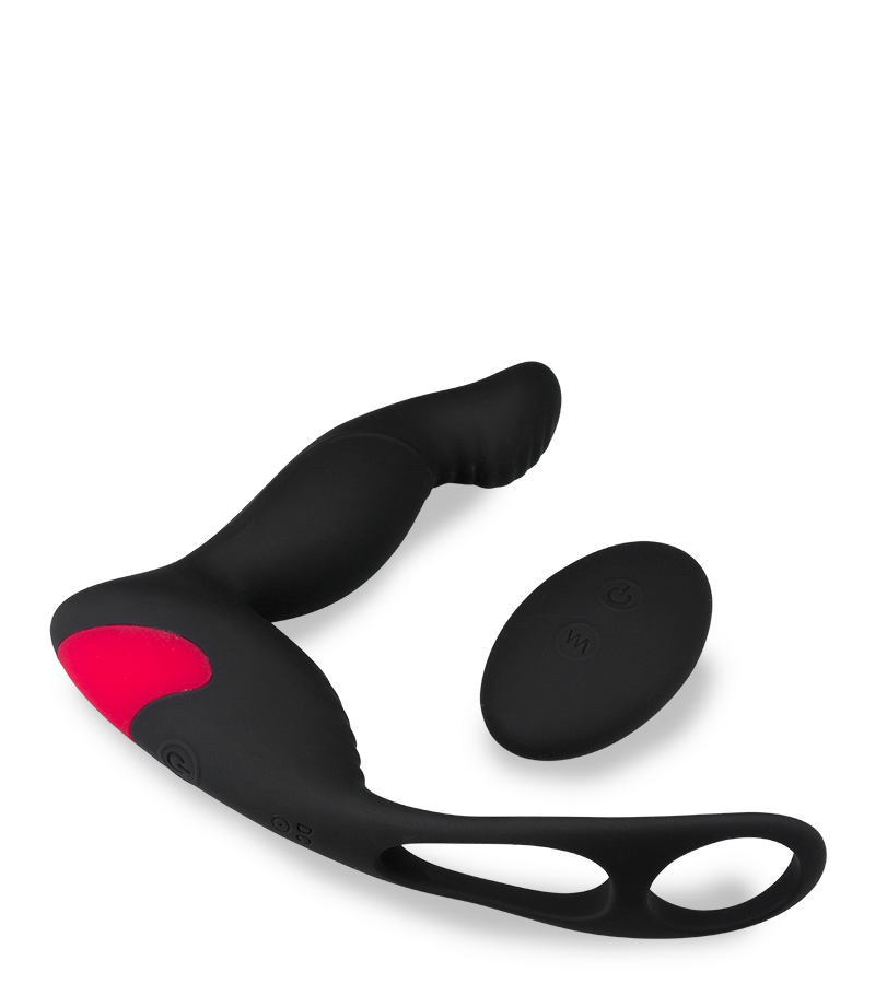 Stimulateur de prostate et double cockring Delight