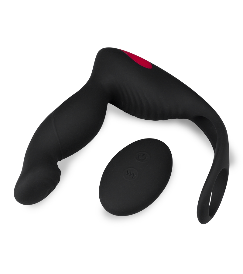Stimulateur de prostate et double cockring Delight