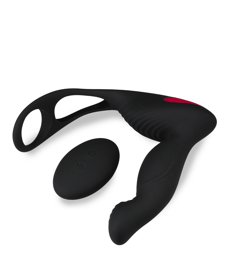 Stimulateur de prostate et double cockring Delight