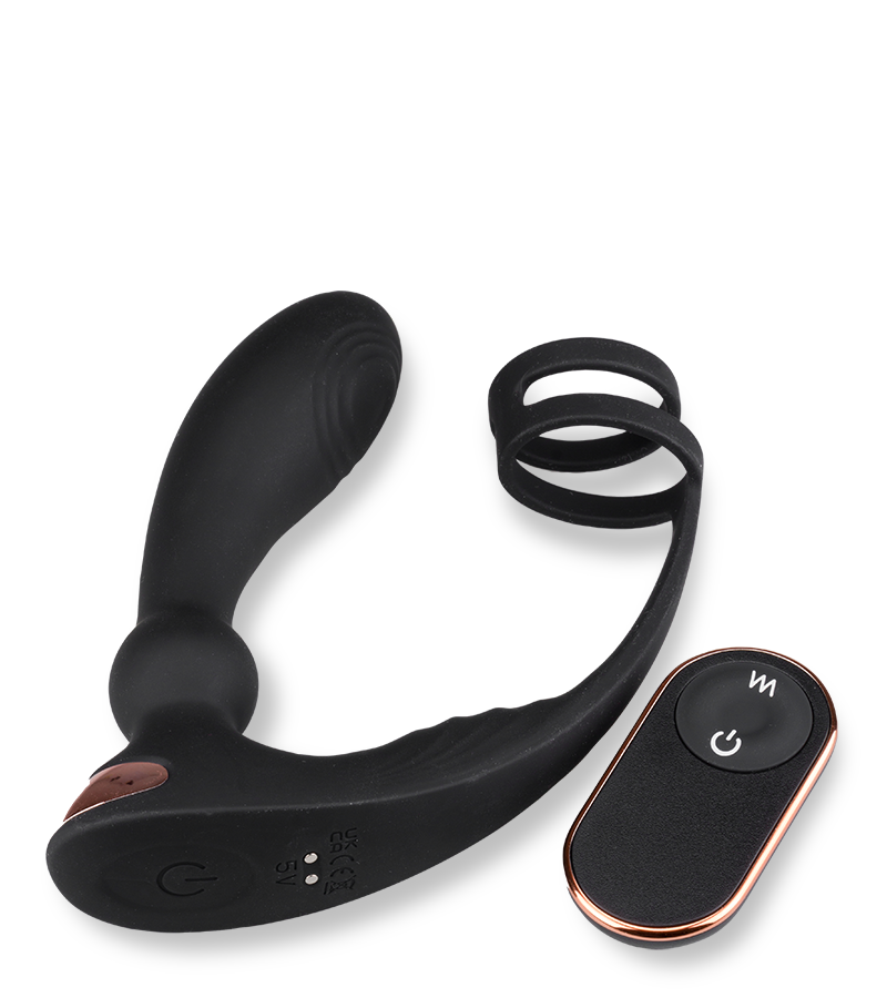 Stimulateur prostatique avec cockring Hutter