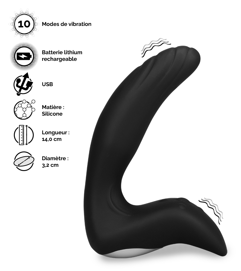 Stimulateur prostatique vibrant Extase
