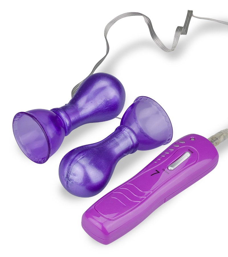 Stimulateur suceur de tétons télécommandé