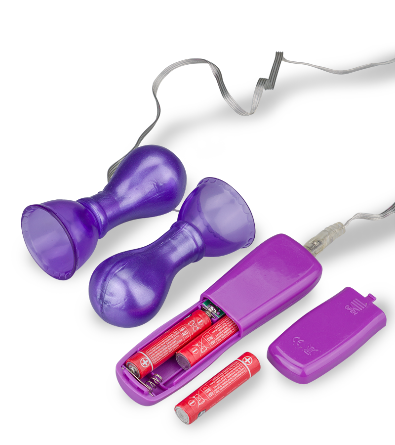 Stimulateur suceur de tétons télécommandé