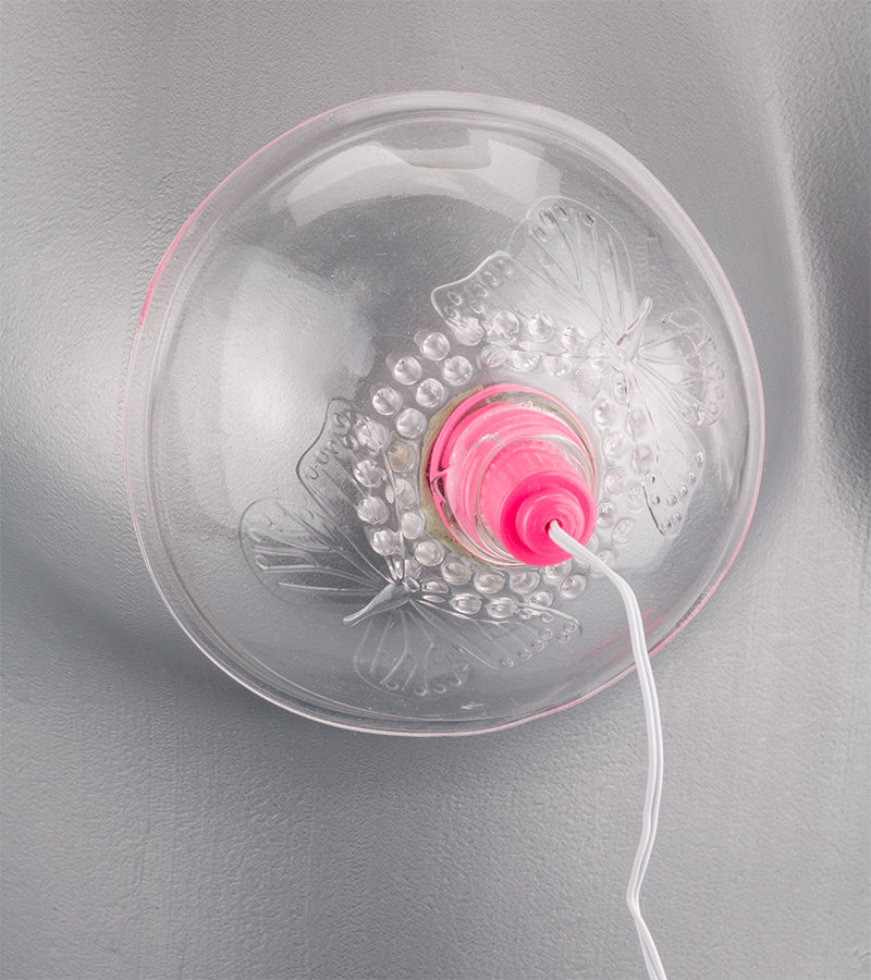 Stimulateur tétons télécommandé vibrant