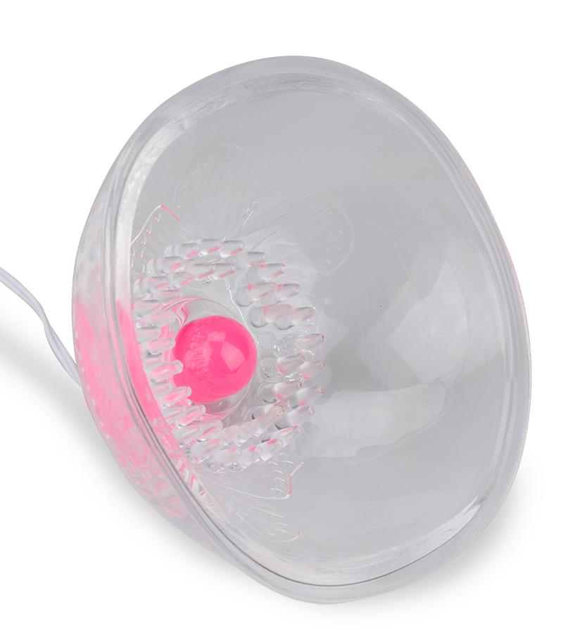 Stimulateur tétons télécommandé vibrant