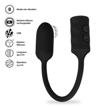 Charger l'image dans la galerie, Stimulateur vibrant télécommandé Looping