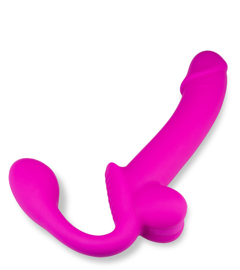 Strap-on éjaculateur en silicone Nightlong