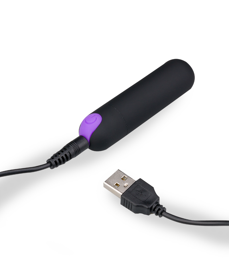 Strap on vibrant rechargeable USB