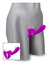 Charger l'image dans la galerie, Strapon 12 modes de vibration Butterfly