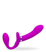 Charger l'image dans la galerie, Strapon 12 modes de vibration Butterfly