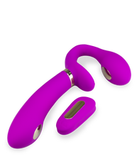 Charger l'image dans la galerie, Strapon vibrant avec électrostimulation Authority