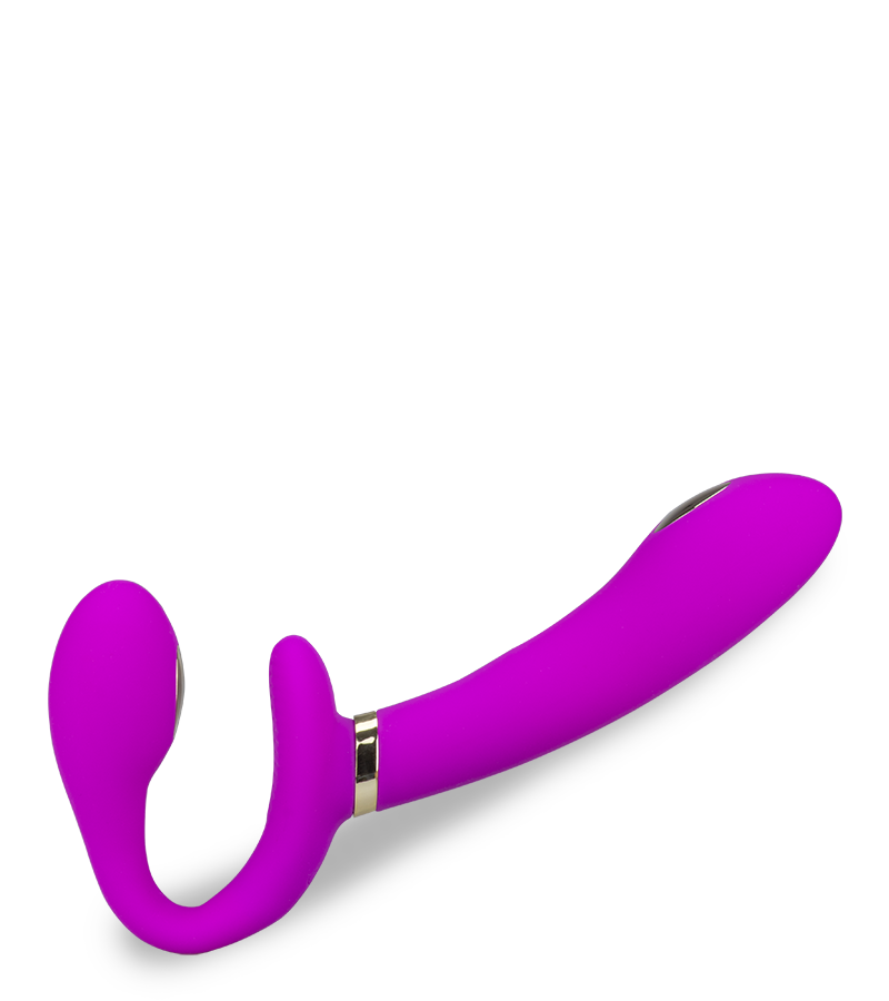Strapon vibrant avec électrostimulation Authority