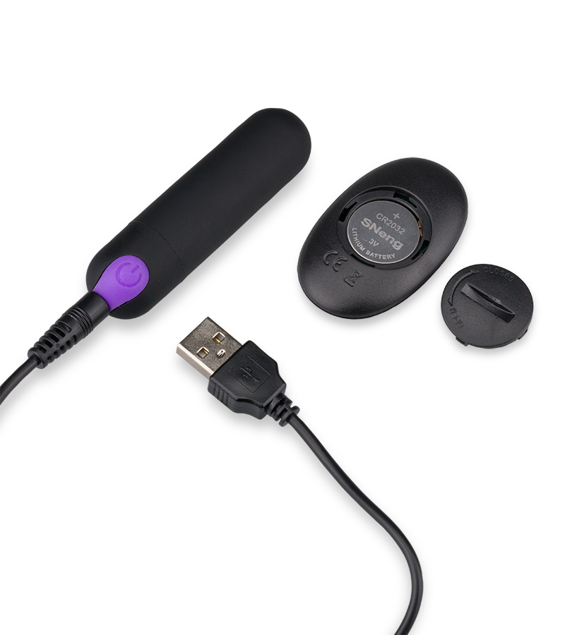 String avec stimulateur vibrant télécommandé