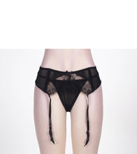 Charger l'image dans la galerie, String porte-jarretelles Ă  dentelle fine