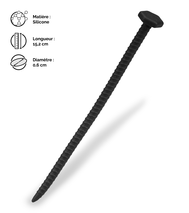 Tige d'urètre en silicone Hammer