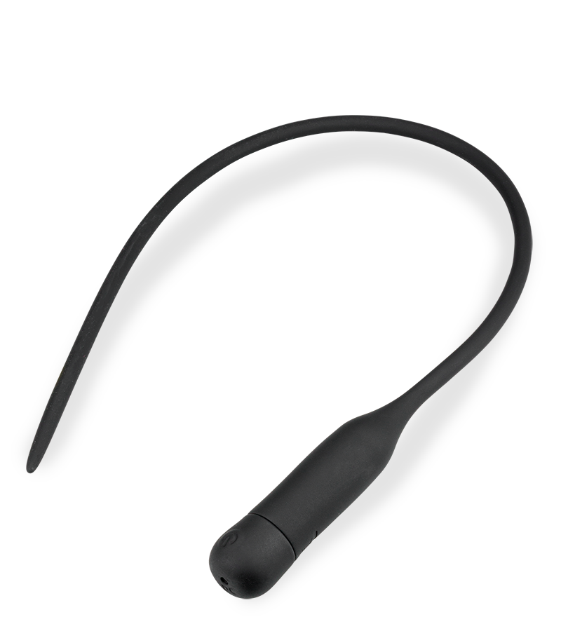 Tige d'urètre vibrante 10 modes modèle long Fizz