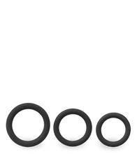 Charger l'image dans la galerie, Trio de cockrings en silicone médical Zoom