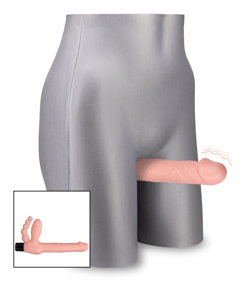 Triple gode pénétrateur vibrant