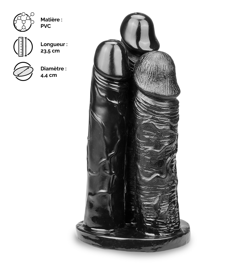 Triple gode réaliste Cerbère