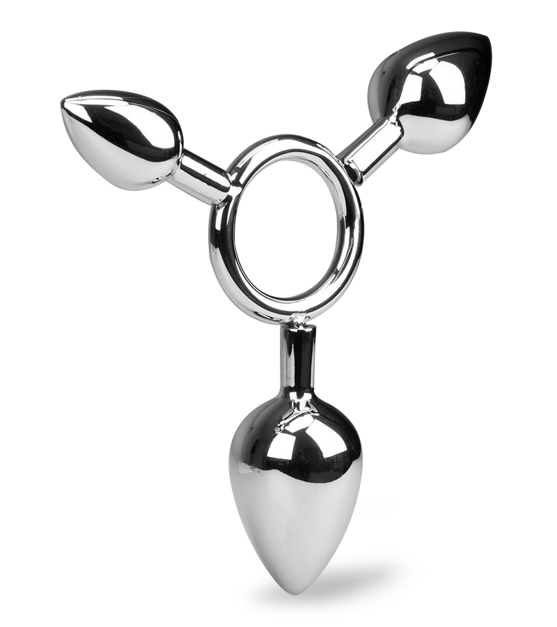 Triple plug anal Pepper