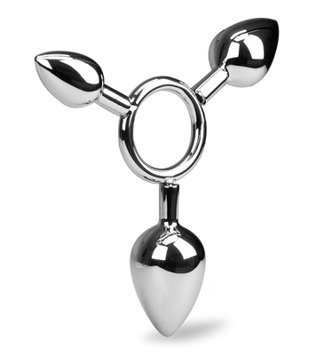 Triple plug anal Pepper