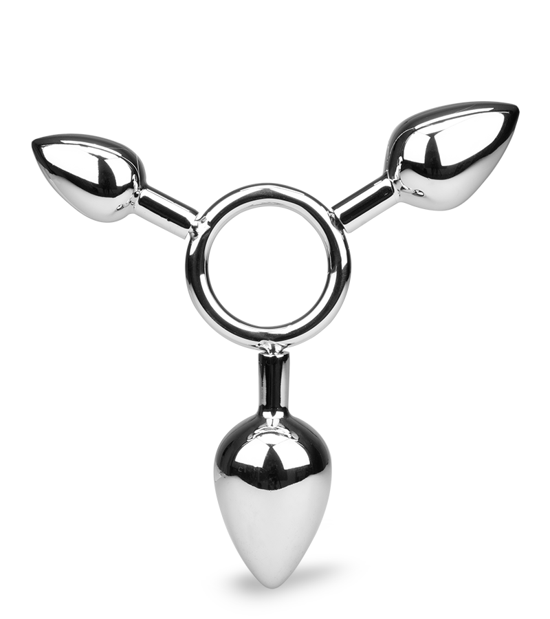 Triple plug anal Pepper