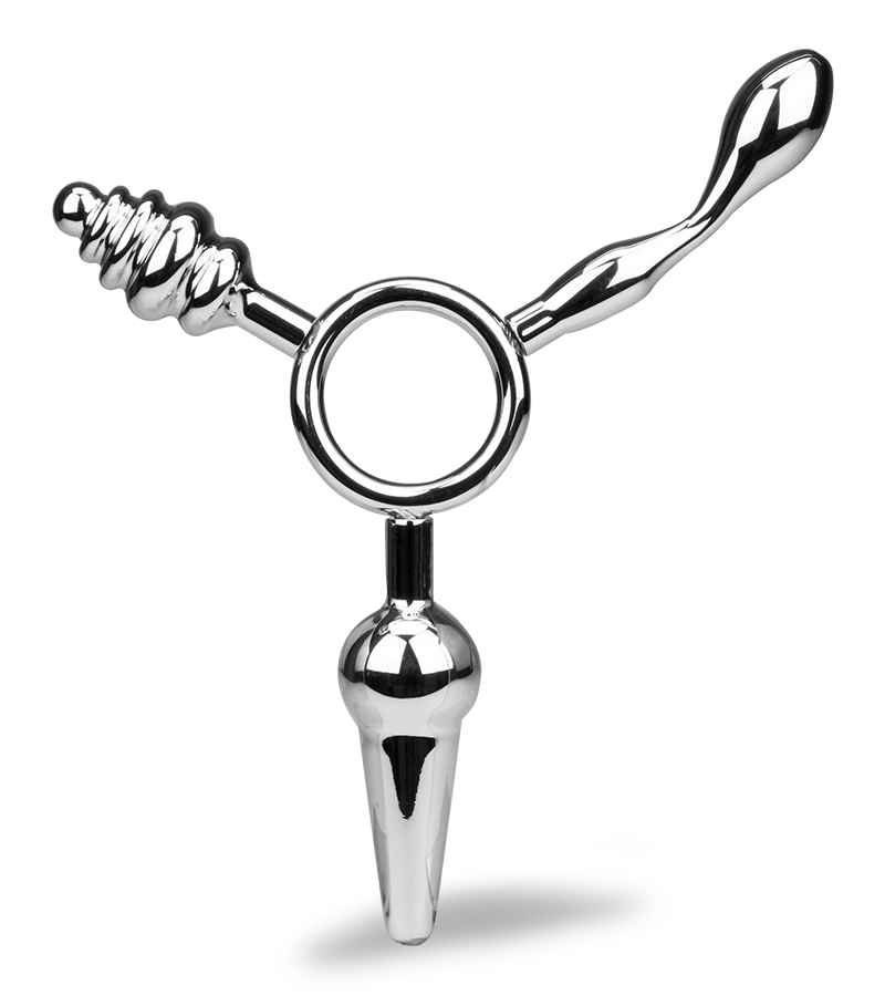 Triple plug anal Wheel
