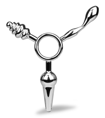 Triple plug anal Wheel
