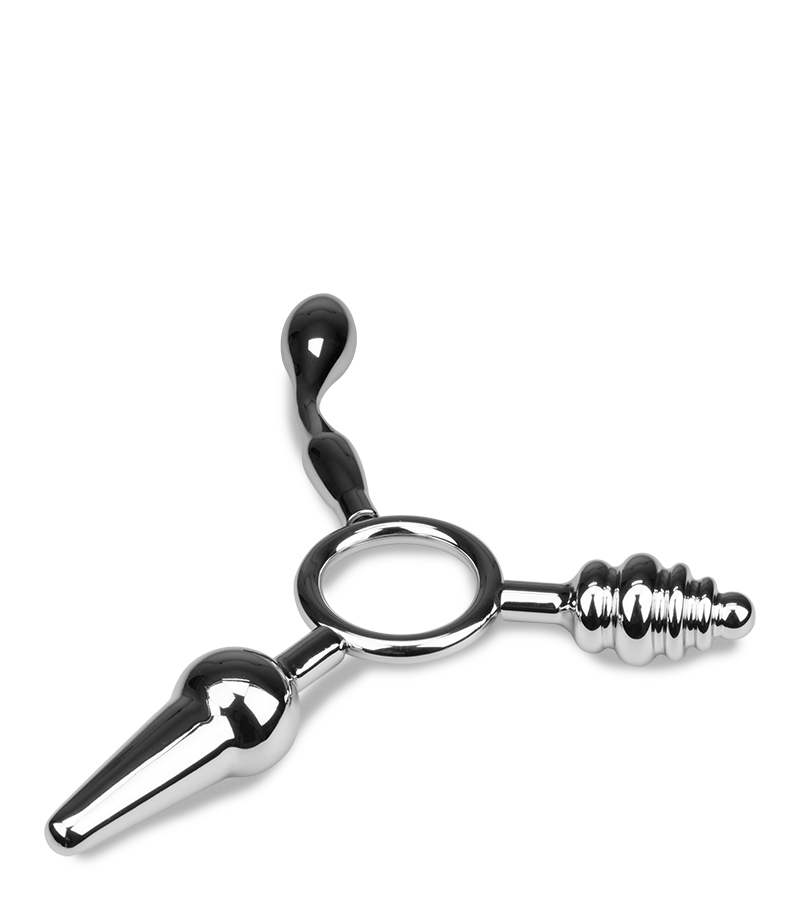Triple plug anal Wheel