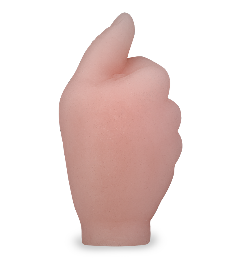 Vaginette main masturbatrice fermée