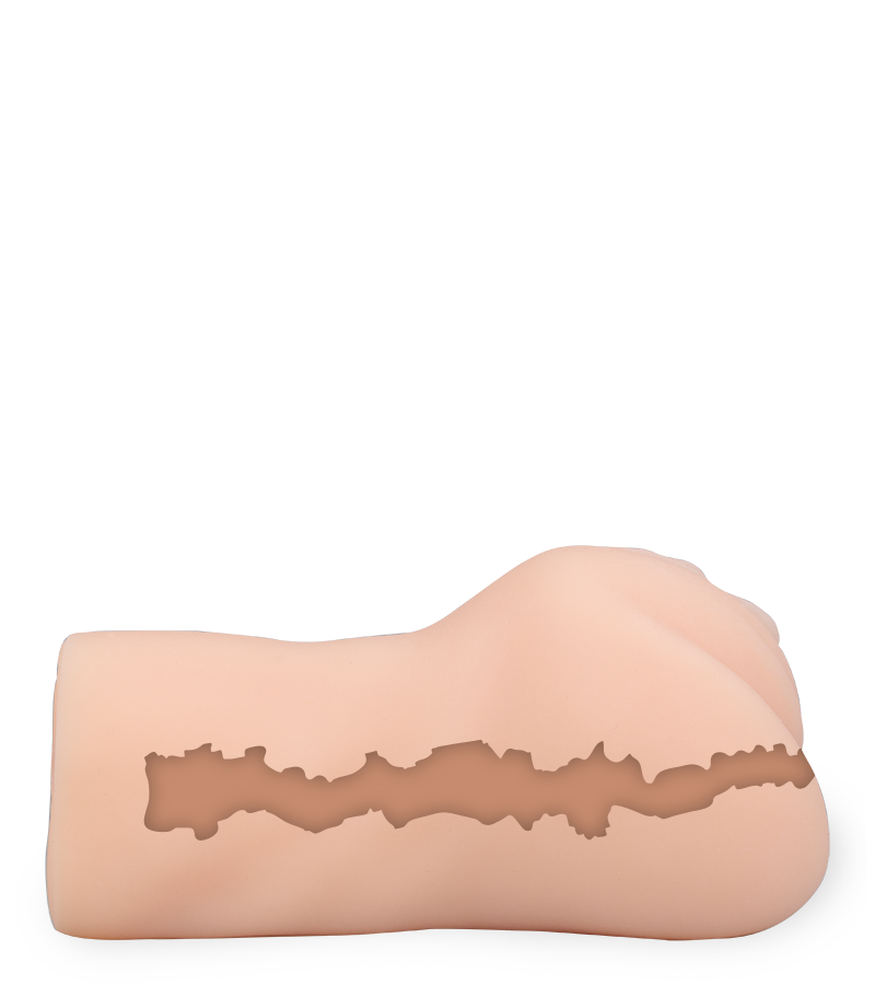 Vaginette vibrante striée et nodulée Jena