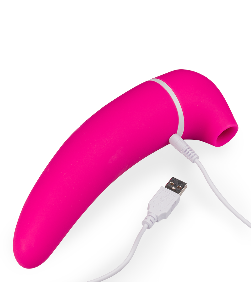 Vibro aspire clitoris et gode vibrant USB