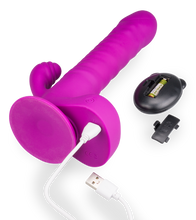 Charger l'image dans la galerie, Vibro gode rabbit va-et-vient Ă  ventouse