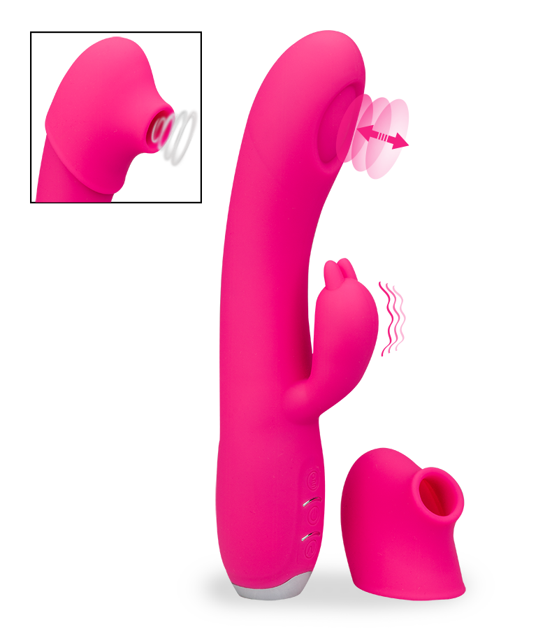 Vibro rabbit point G stimulateur clito