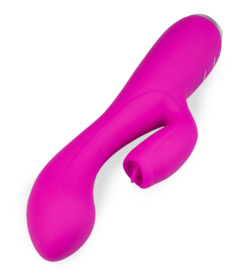 Vibro rabbit stimulateur clito langue