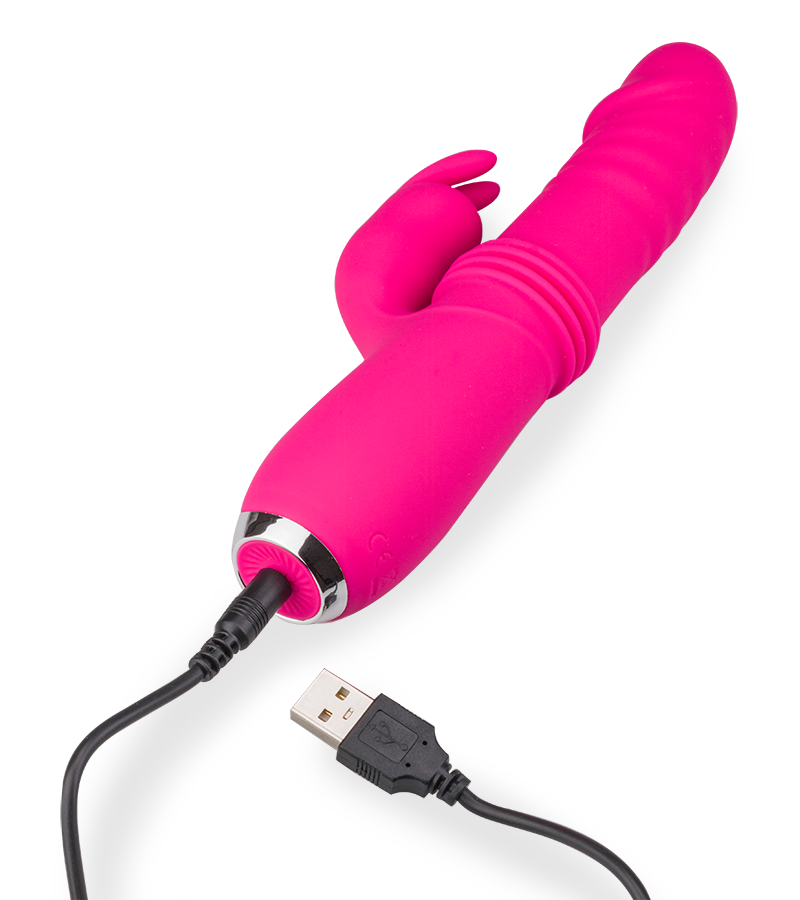 Vibro rabbit va-et-vient USB 12 vitesses
