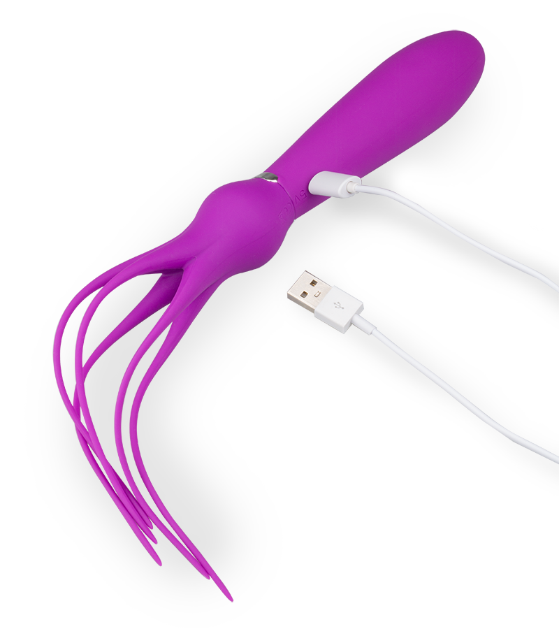 Vibromasseur avec lanières vibrantes