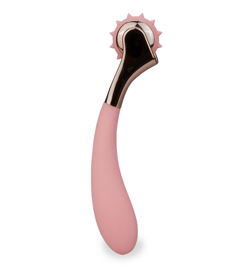 Vibromasseur avec roulette de Wartenberg