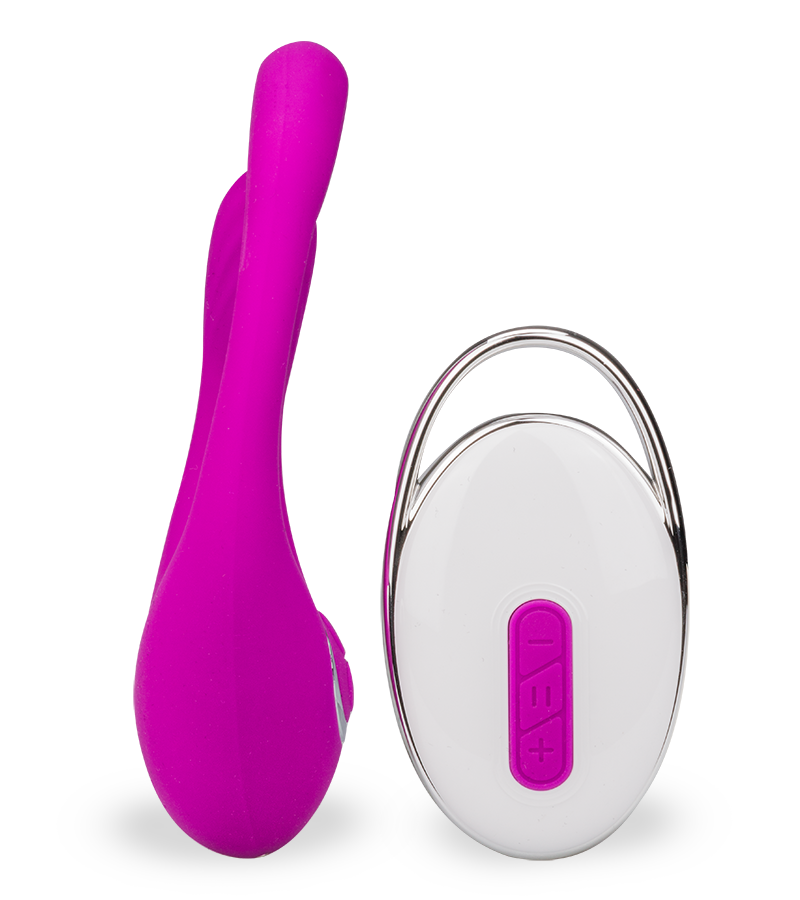 Vibromasseur clitoris courbé 12 modes USB magnetic
