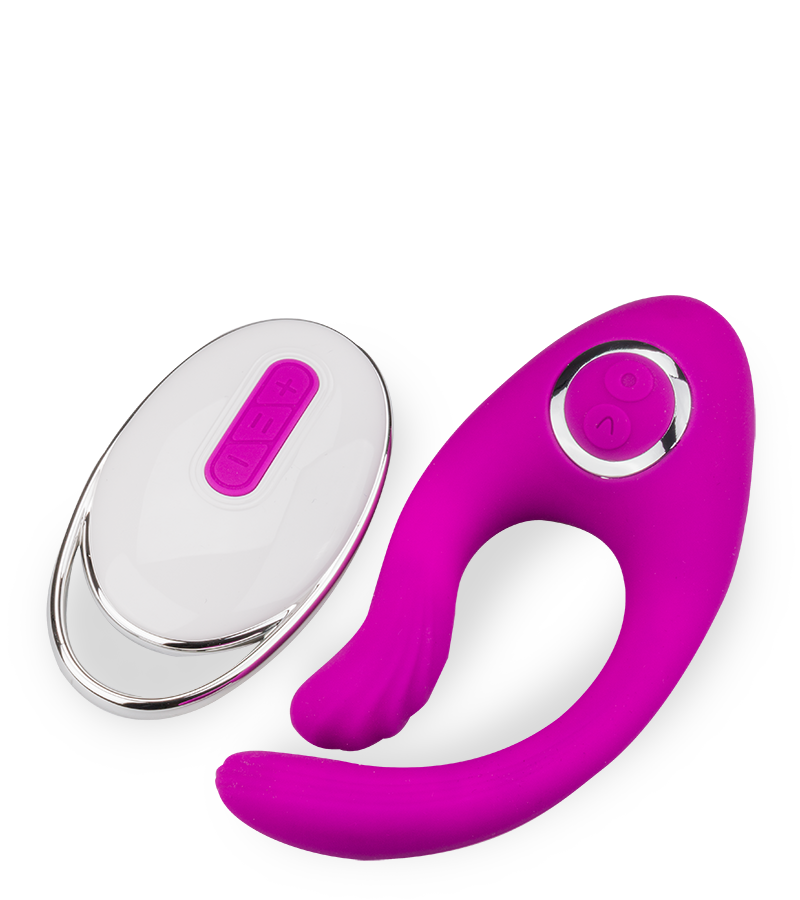 Vibromasseur clitoris courbé 12 modes USB magnetic