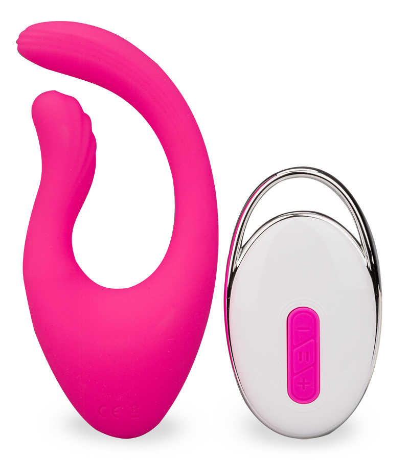 Vibromasseur clitoris courbé 12 modes USB magnetic