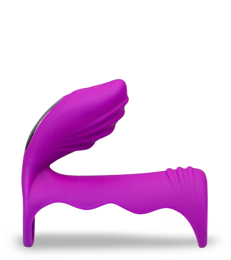 Vibromasseur couple avec cockring télécommandé 12 modes