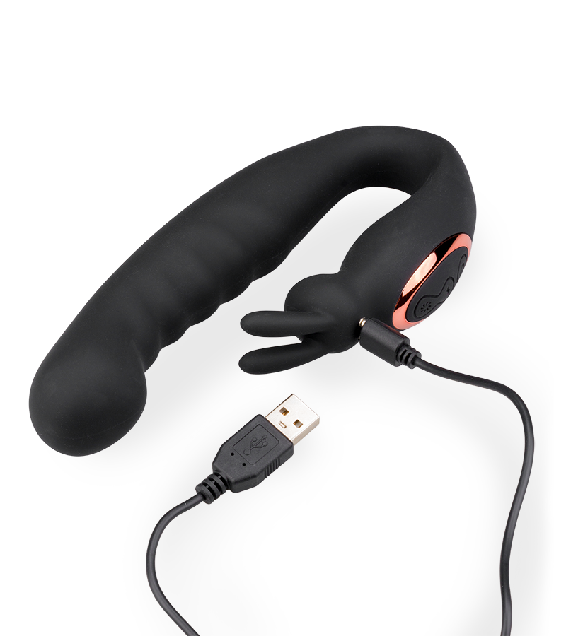 Vibromasseur courbé point G Sweet Bunny