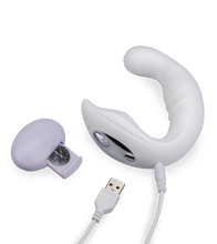 Charger l'image dans la galerie, Vibromasseur de couple 2-en-1 point G et clitoris