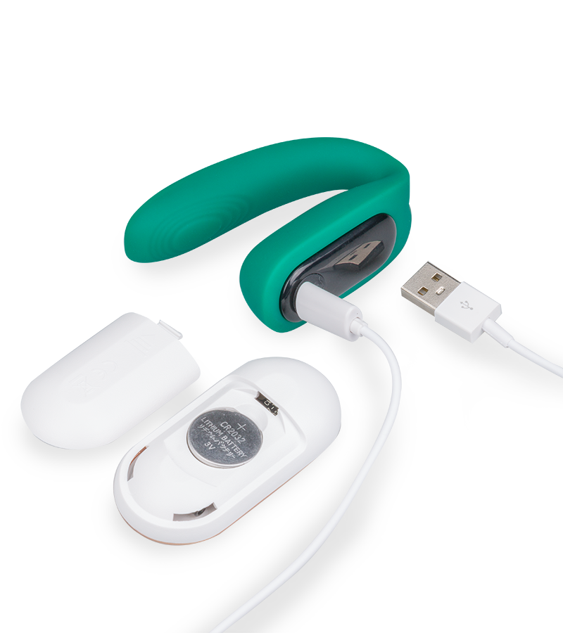 Vibromasseur de couple télécommandé Forest