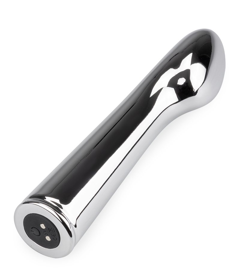 Vibromasseur en métal 9 modes Mirror