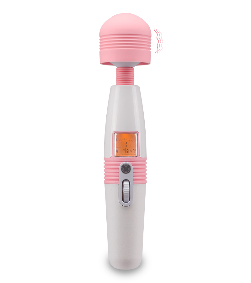 Vibromasseur Fantasy Wand affichage numérique Wandy