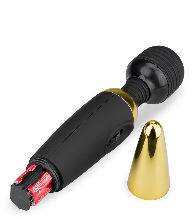 Vibromasseur fantasy wand Black Pleasure